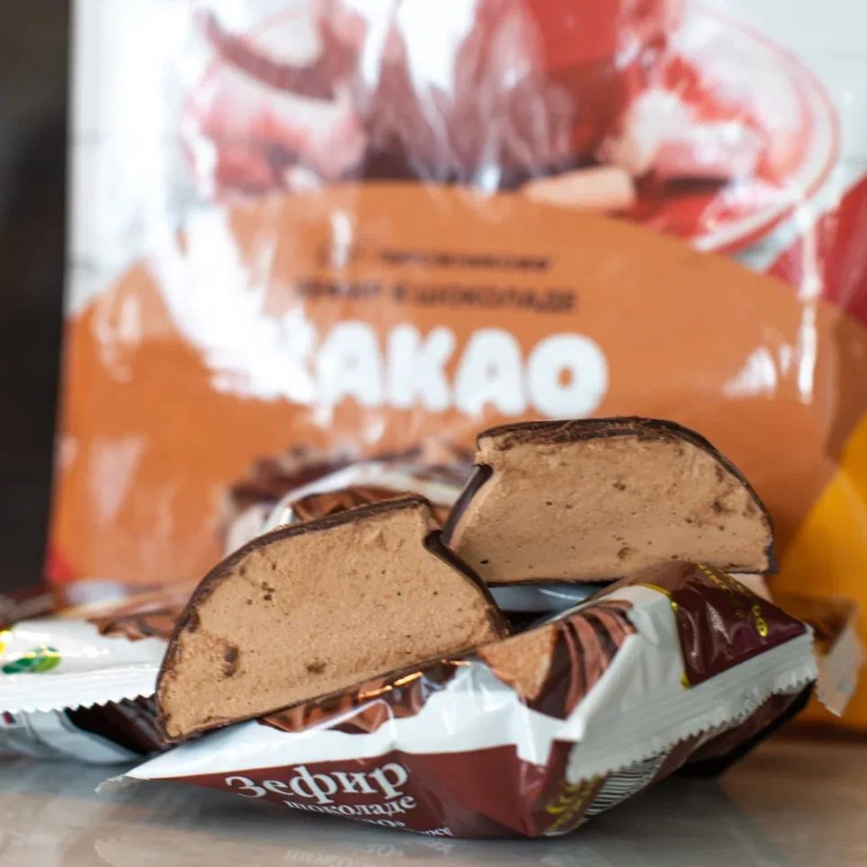 Зефир Дабл Бокс «МИКС» салатовая упаковка